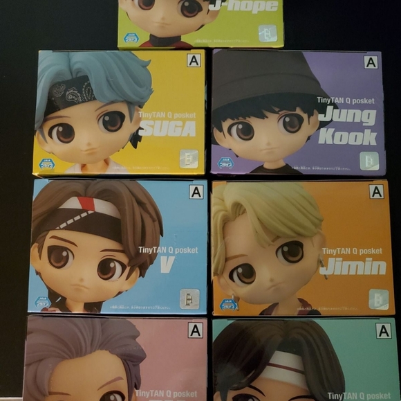 BTS Tiny Tan Qposket Whole Set - Picture 4 of 4